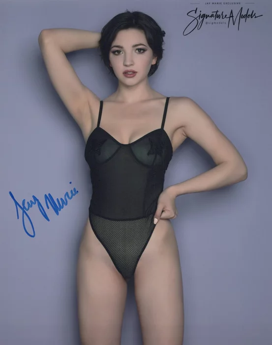 Jay Marie autograph