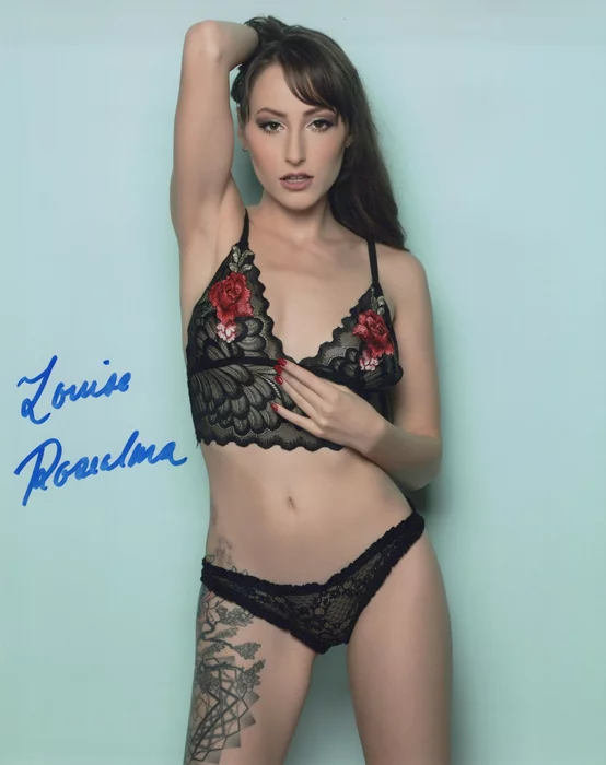 Louise Rosealma autograph