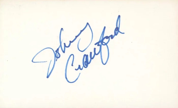 Johnny Crawford autograph