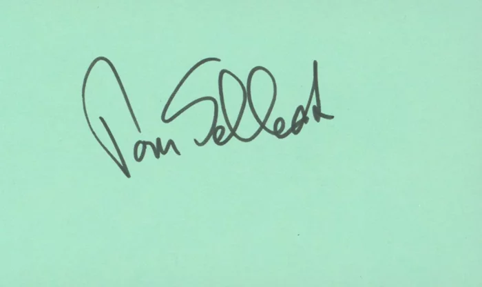Tom Selleck autograph
