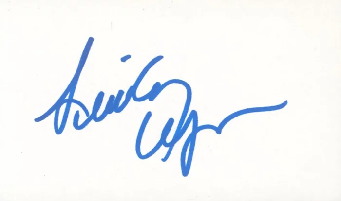Lindsay Wagner autograph
