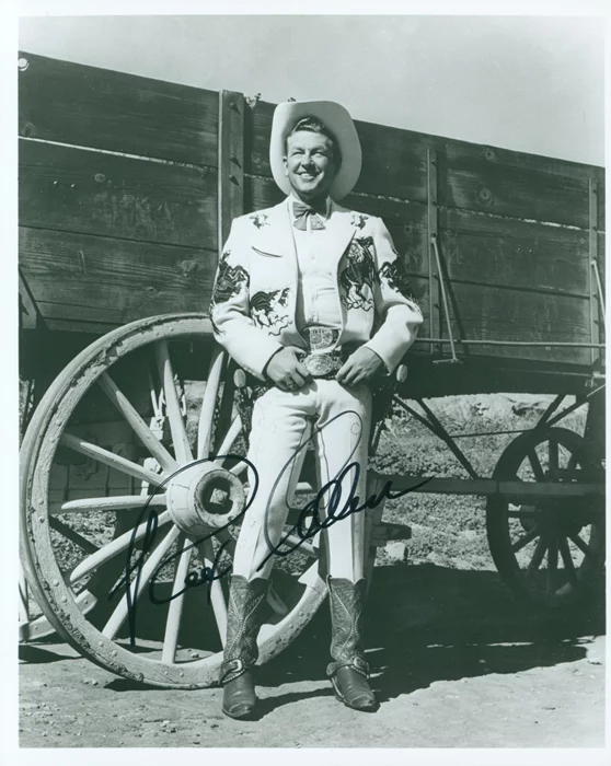 Rex Allen autograph