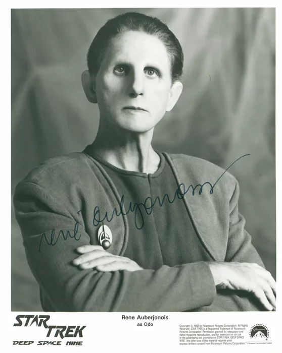 Rene Auberjonois autograph