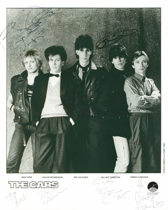 The Cars autograph