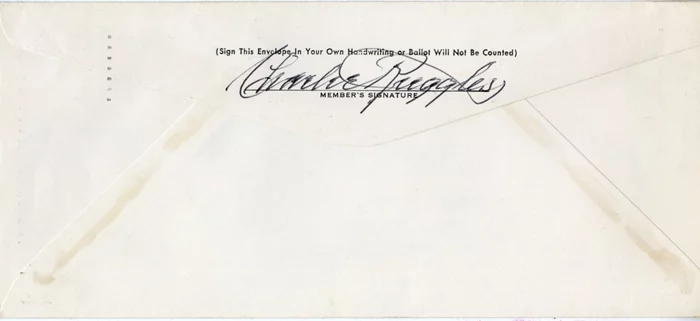 Charlie Ruggles autograph