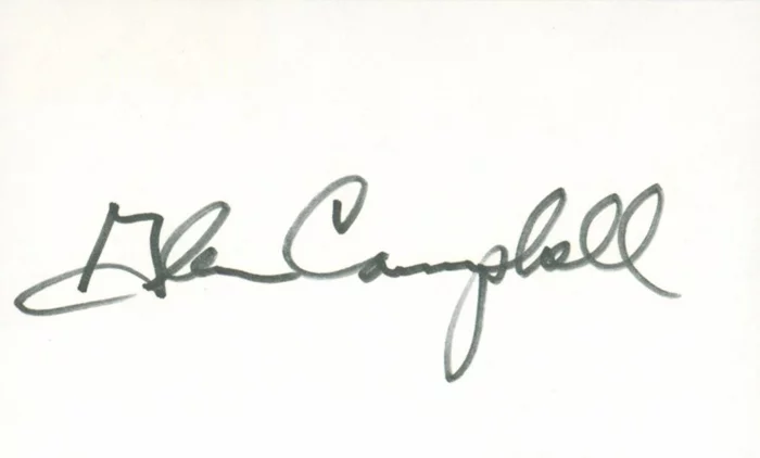 Glen Campbell autograph