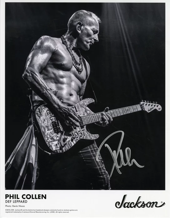 Phil Collen autograph