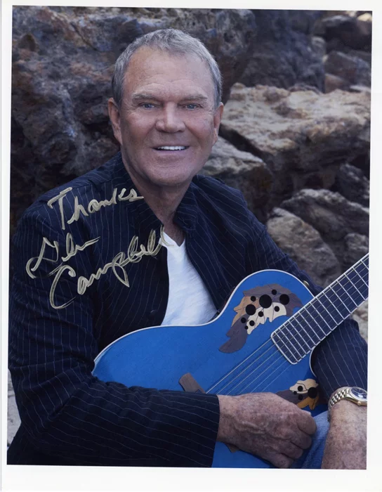 Glen Campbell autograph
