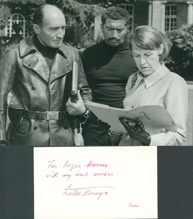 Lotte Lenya autograph