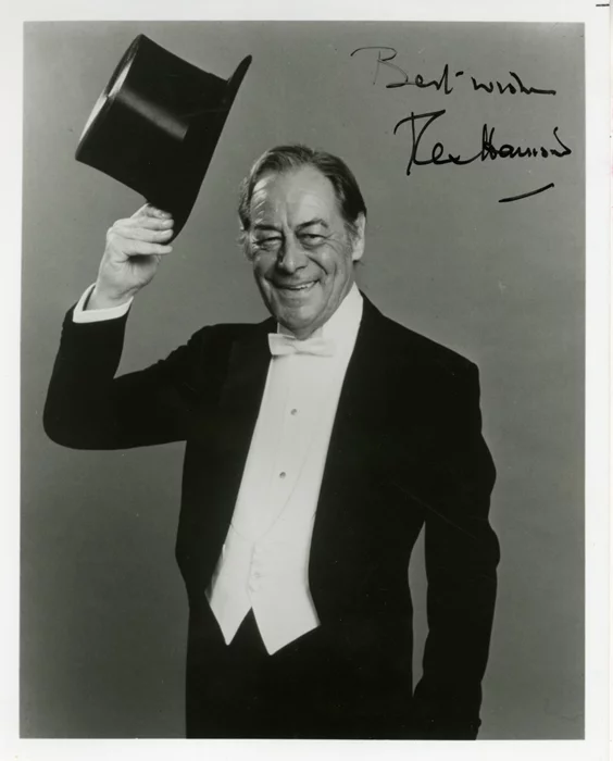 Rex Harrison autograph