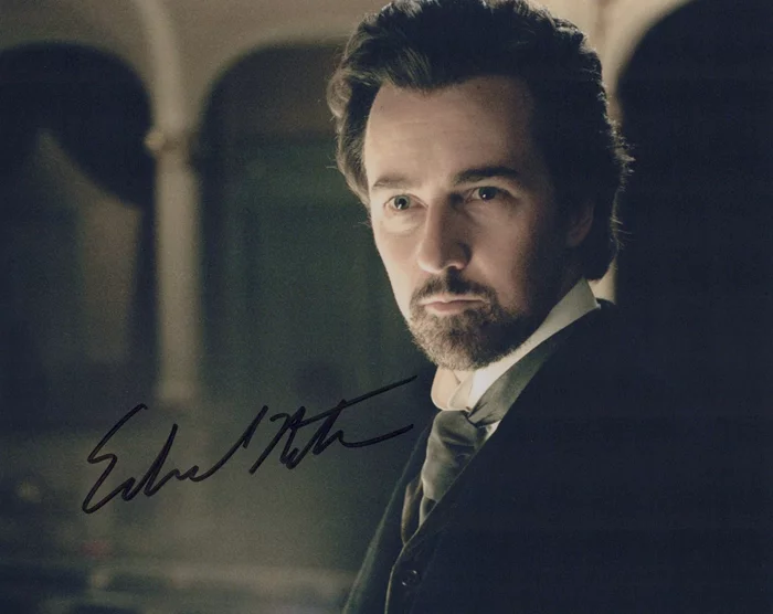 Edward Norton autograph