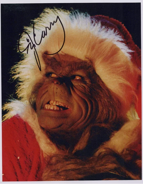 Jim Carrey autograph