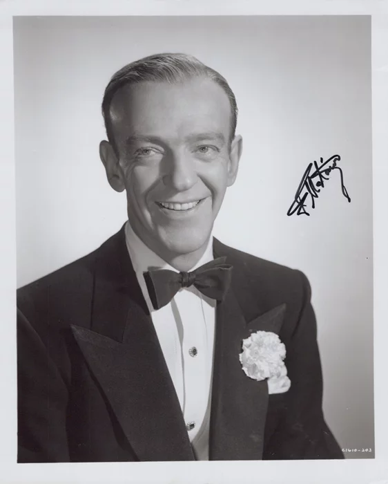 Fred Astaire autograph