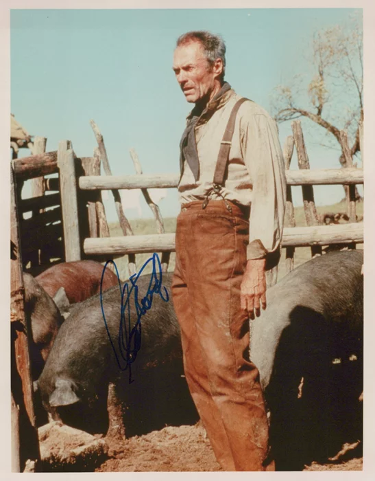 Clint Eastwood autograph