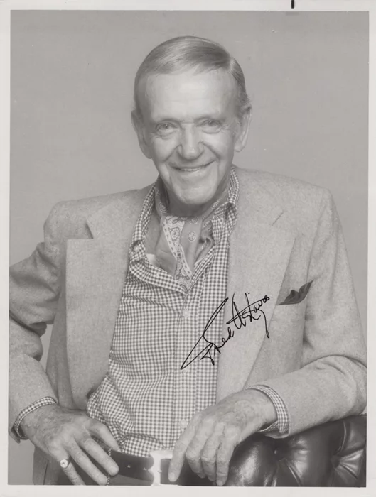 Fred Astaire autograph