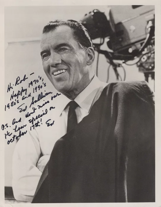Ed Sullivan autograph