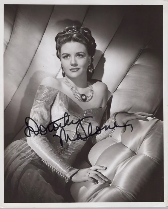 Dorothy Malone autograph