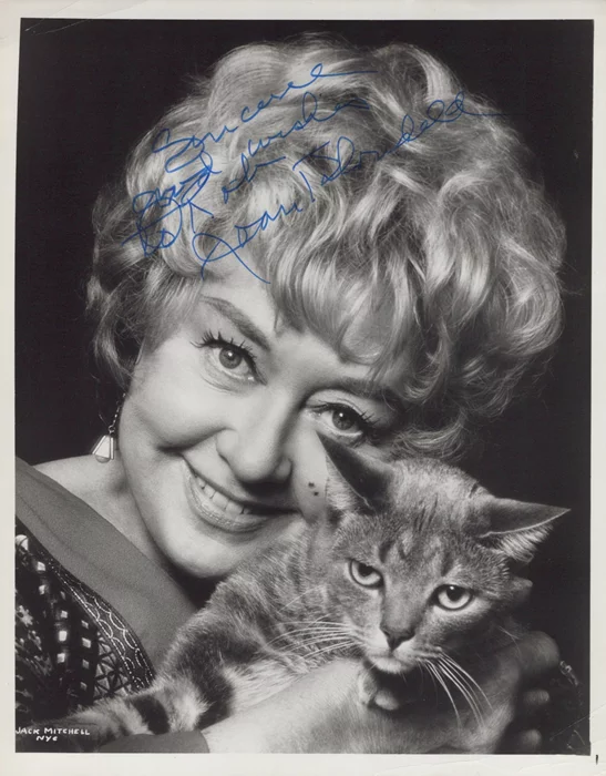 Joan Blondell autograph