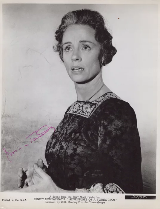 Jessica Tandy autograph