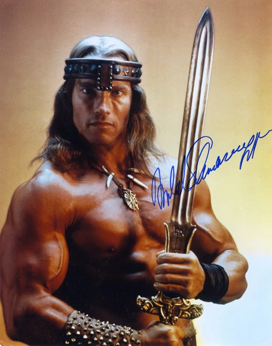 Arnold Schwarzenegger autograph