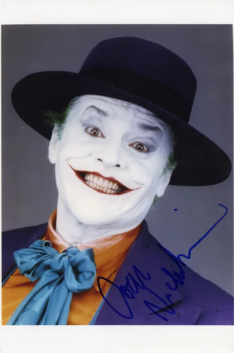 Jack Nicholson autograph