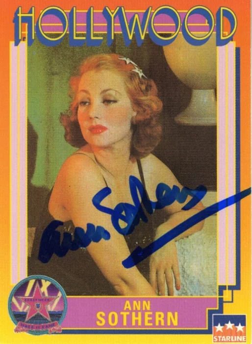 Ann Sothern autograph