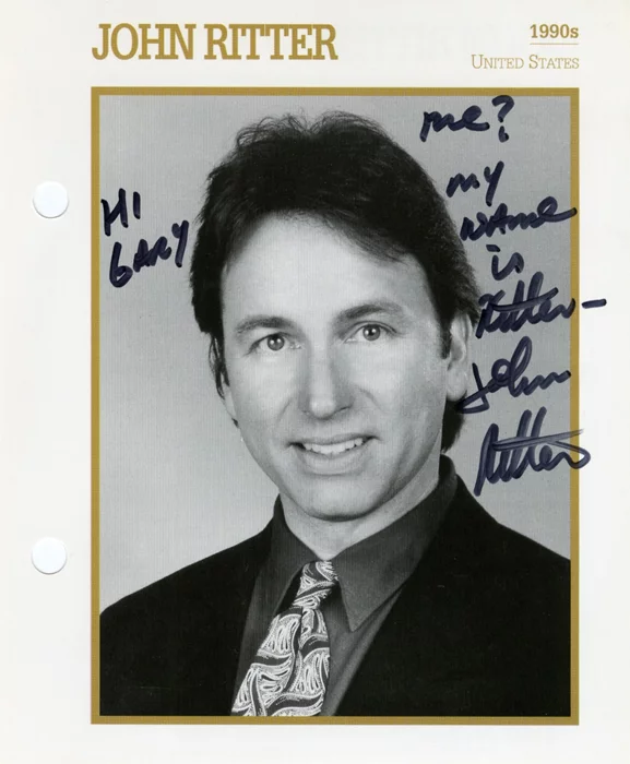 John Ritter autograph