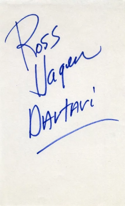 Ross Hagen autograph