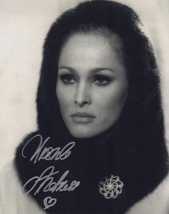 Ursula Andress autograph