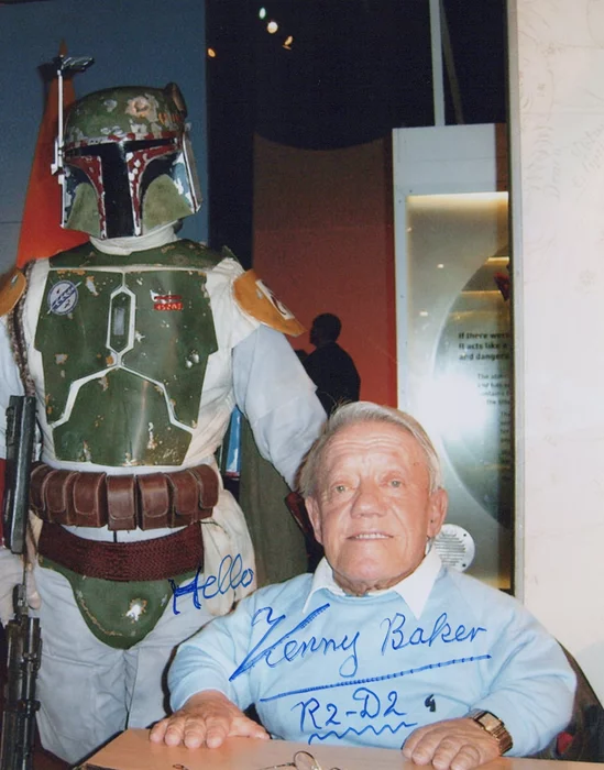 Kenny Baker autograph