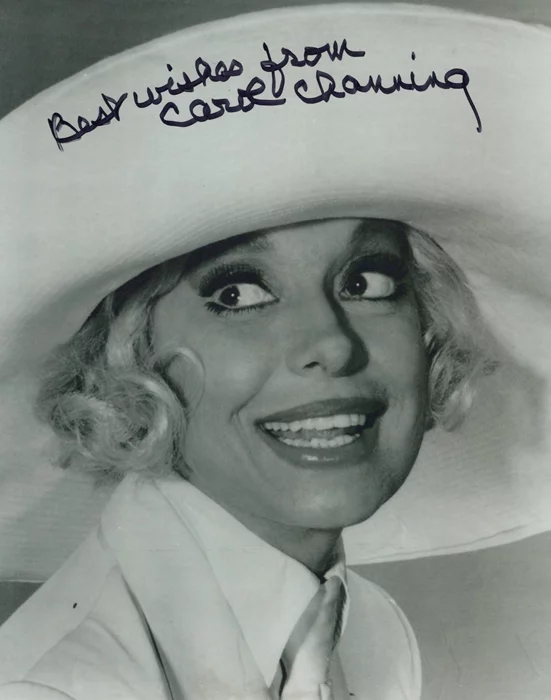 Carol Channing autograph