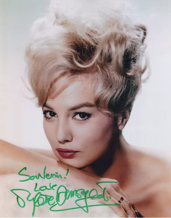 Mylene Demongeot autograph