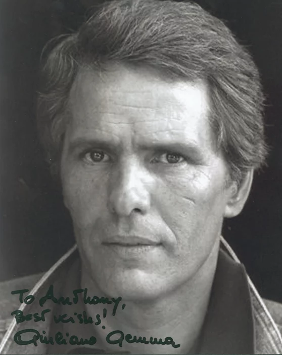 Giuliano Gemma autograph