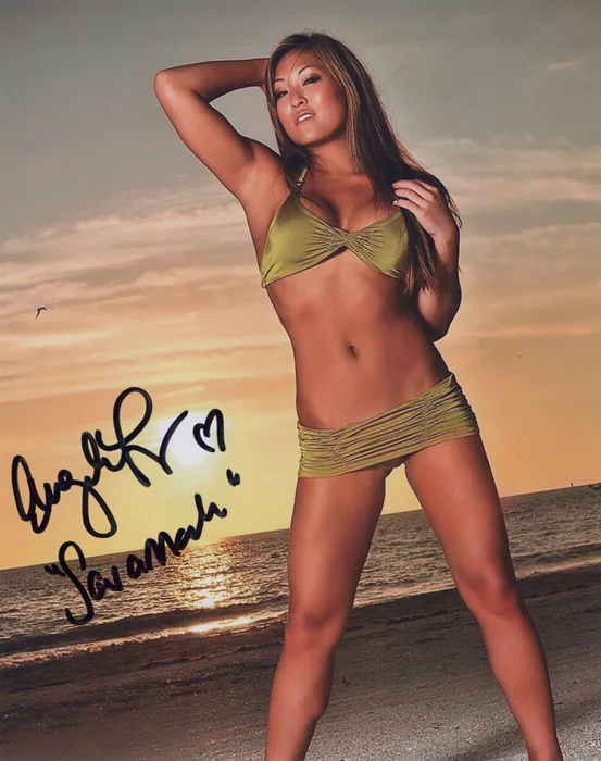 Angela Fong autograph