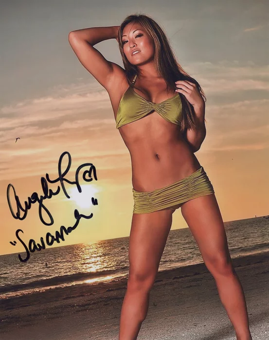 Angela Fong autograph