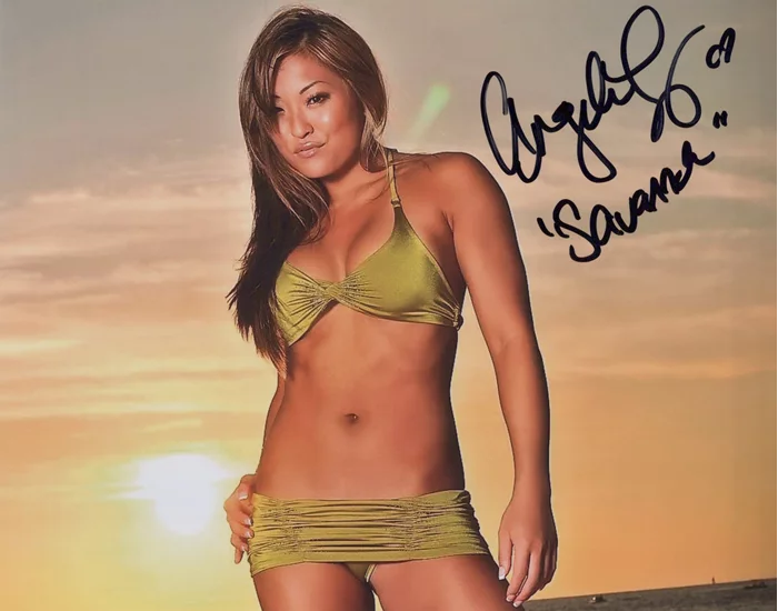Angela Fong autograph