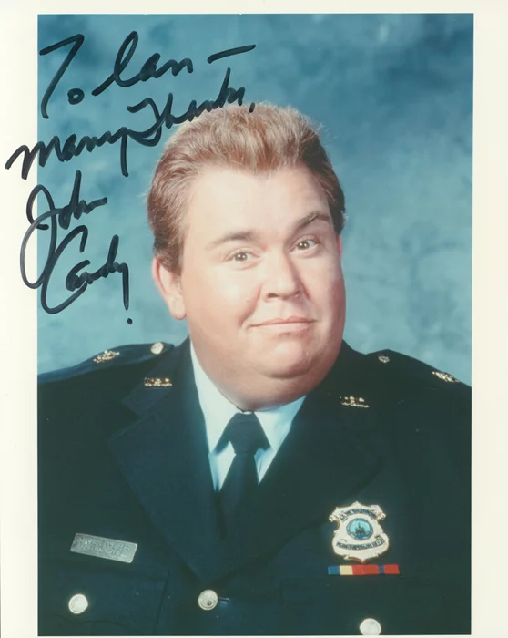 John Candy autograph