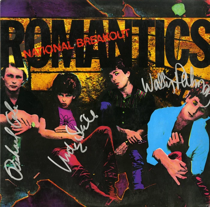The Romantics autograph