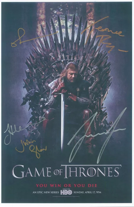 Game of Thrones autograph