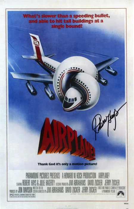 Robert Hays autograph