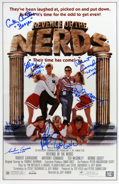 Revenge of the Nerds autograph