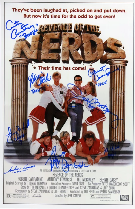 Revenge of the Nerds autograph