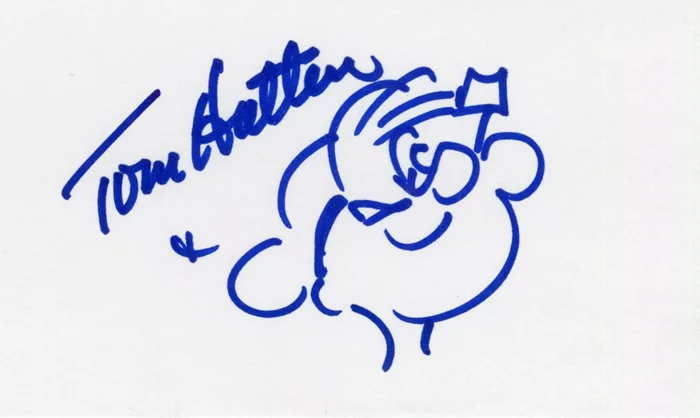 Tom Hatten autograph