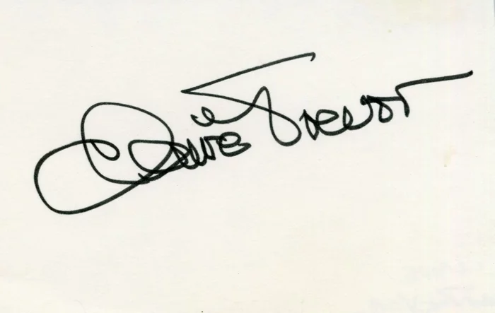 Claire Trevor autograph