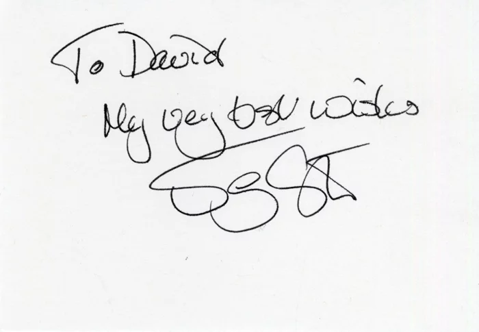 Jenny Agutter autograph