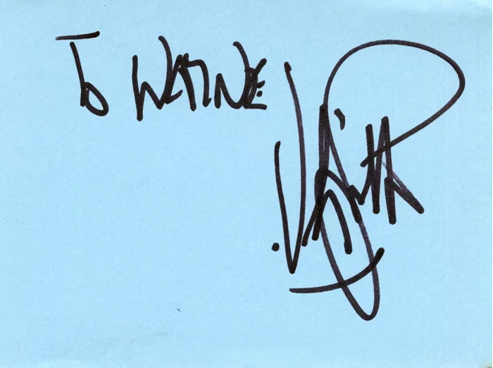 Victor Spinetti autograph