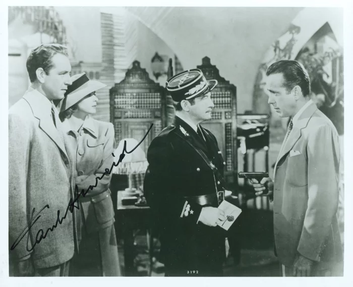 Paul Henreid autograph
