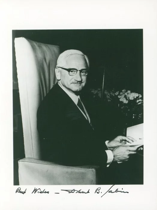 Albert Sabin autograph