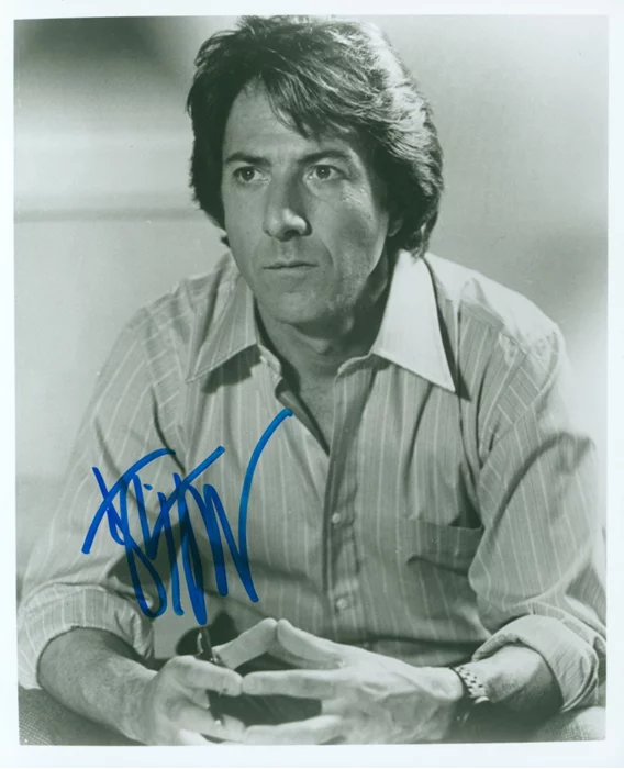 Dustin Hoffman autograph