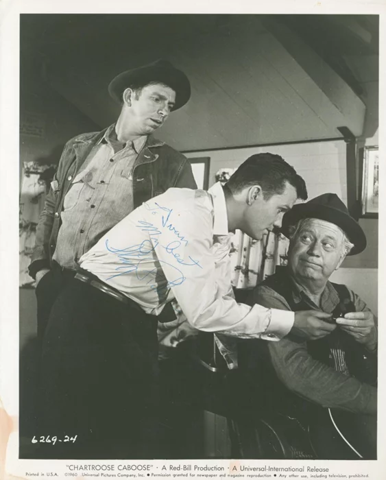 Slim Pickens autograph